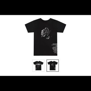 VLONE x Pop Smoke Tracklist Tee size L